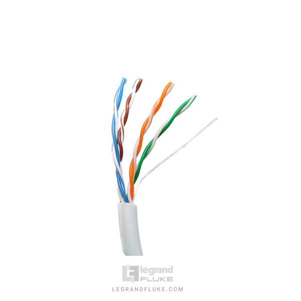 کابل شبکه cat5e UTP نگزنس تست فلوک