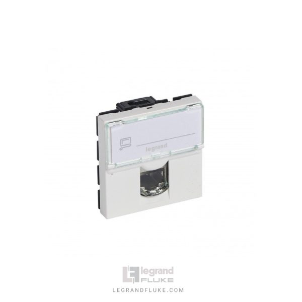 کیستون شبکه Cat6A پهن لگراند 76576 | سرعت 10G، ضد نویز، نصب آسان